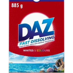 I/WP-DAZ Washing Powder, Whites & Colours, 885g