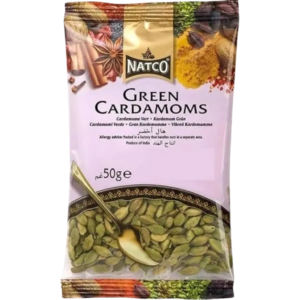 M/Natco Green Cardamoms 50g