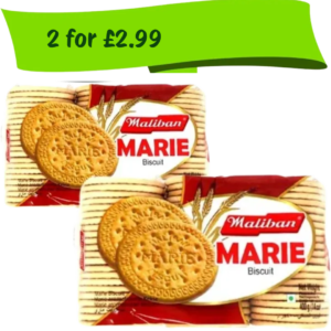 V/Maliban Marie 400g (2 for £2.99)