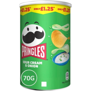 U/Pringles Sour Cream & Onion 70g