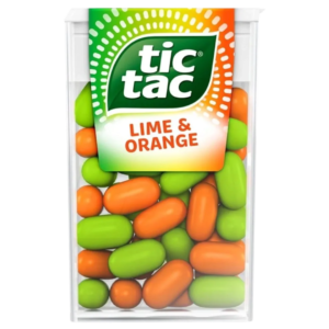 S/Tic Tac Lime and Orange 18g