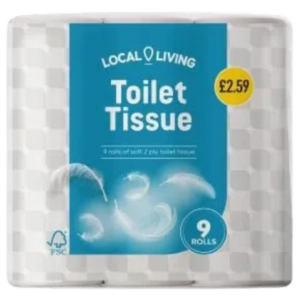 I/Local Living Toilet Roll 9