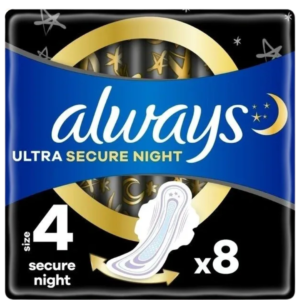 J/Always Ultra Size 4 8pks