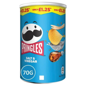 U/Pringles Salt & Vinegar 70g