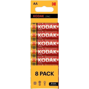I/Kodak Zinc Battery AA 8pk
