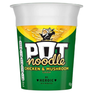 B/Pot King Noodle Chicken and Mushroom 114g
