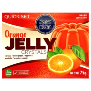 G/J-Heera Orange Crystal Jelly 75g