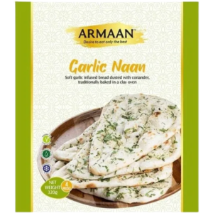 Q/Armaan Garlic Naan 4Pcs 320g