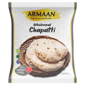 Q/Armaan Wholemeal Chapatti 10Pcs 400g